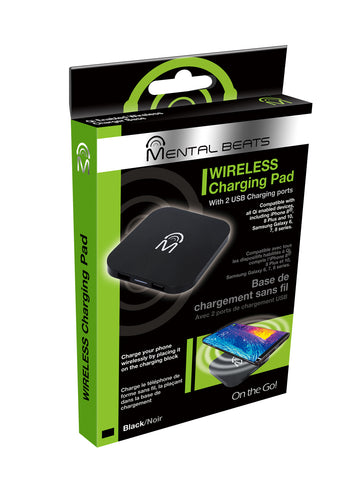Wireless 2 Ports Charging Pad