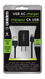 Uniden 1 Amp. USB AC Charger With Micro USB Cable.