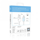 Lighted Micro USB Charge & Sync Cable with Capacitive Touch Control