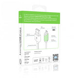 Lighted Micro USB Charge & Sync Cable with Capacitive Touch Control