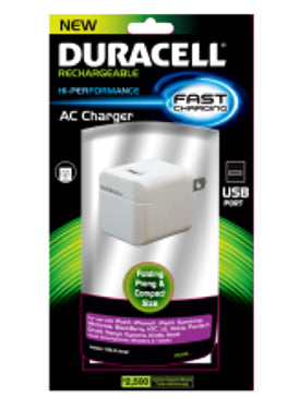 DURACELL SINGLE PORT AC HOME CHARGER