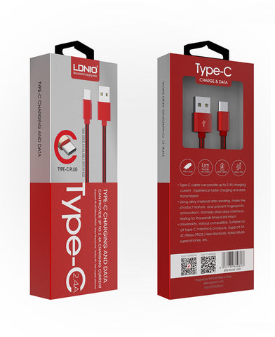 LDNIO USB Type-C Charging & Data Cable