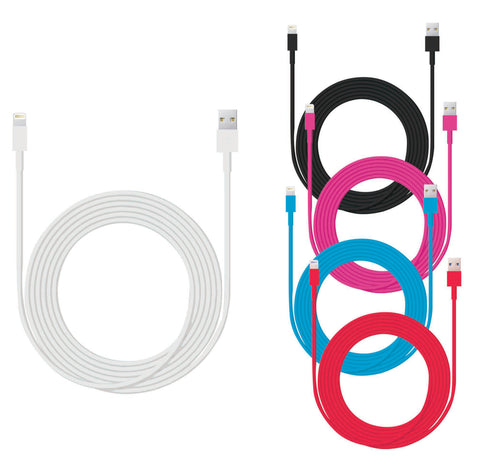 3FT MFI CERTIFIED 8-PIN CHARGE & SYNC CABLE - IPHONE 5