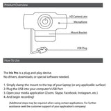 BLUESTONE IRIS WEBCAM HD Pro 1080P
