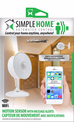 Xtreme Wifi Motion Sensor W/Message Alert