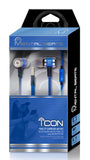 MENTAL BEATS - ICON Earbuds/W Mic - 4 Colours