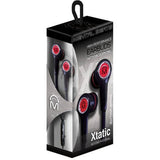 XTATIC - Ear Bud W/Metal Mic - 4 Colours