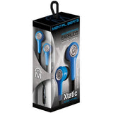 XTATIC - Ear Bud W/Metal Mic - 4 Colours